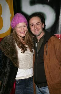 Ana Gasteyer and John Kassir at the premiere of "Reefer Madness."
