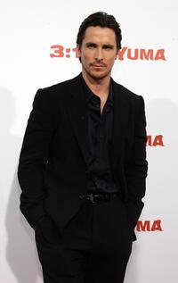 Christian Bale at the Los Angeles premiere of "3:10 To Yuma."