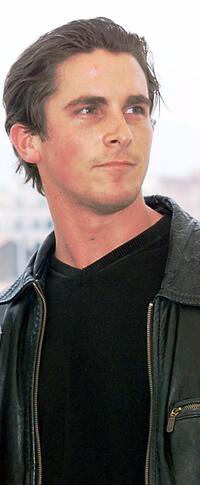 Christian Bale at the photocall of "Velvet Goldmine" during the Palais des Festivals.
