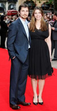 Christian Bale and his Guest at the European premiere of "Batman Begins."