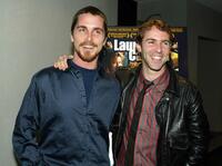 Christian Bale and Alessandro Nivola at the premiere of "Laurel Canyon."
