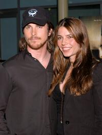 Christian Bale and his wife Sibi Bale at the Variety Screening Series of "The Machinist."