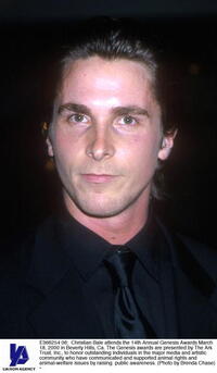 Christian Bale at the 14th Annual Genesis Awards.