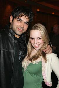 Reef Karim and Leena Holland at the Variety 6th Annual "10 Directors To Watch" party.