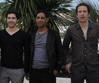 Tahar Rahim, Hichem Yacoubi and Reda Kateb at the photocall of "Le Prophete" during the 62nd Cannes Film Festival.