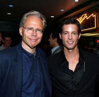 Stephen Macias and Philipp Karner at the premiere of "Kiss the Bride."