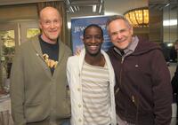 Producer Neil Meron, Elijah Kelley and Producer Craig Zadan at the 2008 World Experience DPA gift lounge.