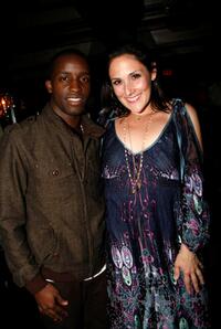 Elijah Kelley and Ricki Lake at the Hairspray dinner at Park Palm Springs.