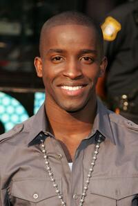 Elijah Kelley at the premiere of "Hairspray."