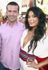 Lucas Black and Nathalie Kelley at the California premiere of "The Fast and the Furious: Tokyo Drift."