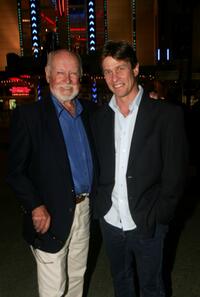 Bill Kerr and Mark Lee at the reunion to celebrate the DVD release of "Gallipoli."