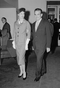 A File Photo of Grace Kelly and Prince Rainier of Monaco, Dated September 01, 1956.