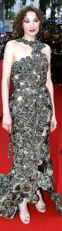 Jeanne Balibar at the closing ceremony of the 57th Cannes Film Festival.