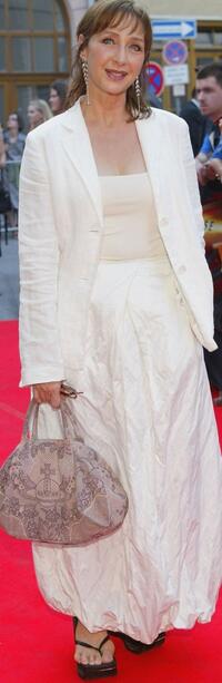 Christine Kaufmann at the premiere of "(T)Raumschiff Surprise: Periode 1."