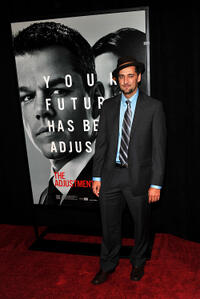 Donnie Keshawarz at the New York premiere of "The Adjustment Bureau."
