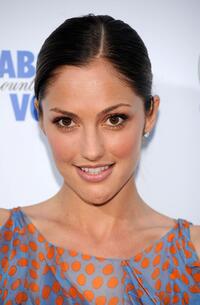 Minka Kelly at the California premiere of "(500) Days of Summer."