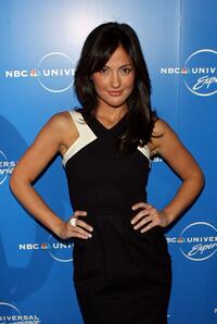Minka Kelly at the NBC Universal Experience.
