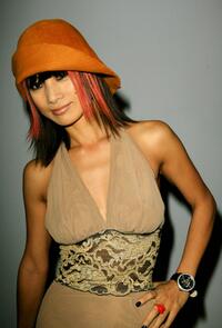 Bai Ling at the Mercedes Benz Fashion Week.