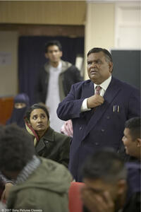 Tannishtha Chatterjee as Nazneen and Satish Kaushik as Chanu in "Brick Lane."