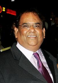 Satish Kaushik at the Times BFI 51st London Film Festival screening of "Bricklane."