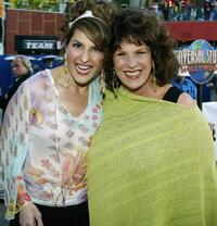 Lainie Kazan and Nia Vardalos at the world premiere of "Carla and Connie."