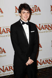 Skandar Keynes at the world premiere of "The Chronicles of Narnia: The Voyage of the Dawn Treader."