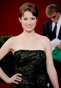 Ellie Kemper at the 61st Primetime Emmy Awards in California.