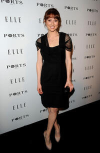 Ellie Kemper at the 17th ELLE's Inaugural Women in Television Celebratory Dinner in California.