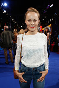 Friederike Kempter at the world premiere of "Russendisko."
