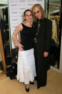 Fairuza Balk and Maggie Norris at the REEL Lounge Retreat at the Point De Vue Salon.