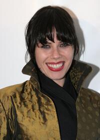 Fairuza Balk at the Zac Posen Fall 2006 fashion show during Olympus Fashion Week.