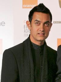 Aamir Khan at the Orange British Academy Film Awards (BAFTAs).