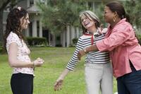 Katie Holmes, Diane Keaton and Queen Latifah in "Mad Money."