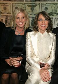 Diane Keaton and Callie Khouri at the "Mad Money" premiere after party held at Royce Hall.