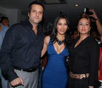 Fardeen Khan, Sophie Choudry and Natasha at the launch of new music album "Sound of Sophie."
