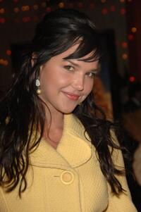 Arielle Kebbel at the premiere of "Deck The Halls."