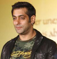 Salman Khan at the launch of "Marigold."