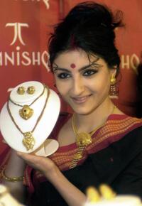 Soha Ali Khan at the "Tanishq" jewellery collection.