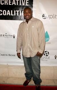 Page Kennedy at the Reel Lounge gala benefit for The Creative Coalition.