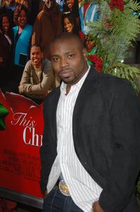 Page Kennedy at the screening of "This Christmas."