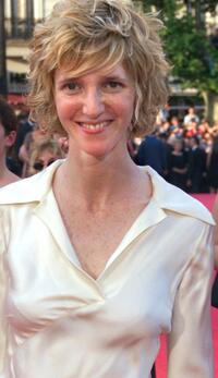 Sandrine Kiberlain at the Palais des Festivals, for the screening of "The Man Who Wasn't There."