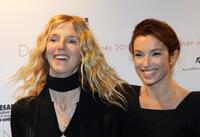 Sandrine Kiberlain and Aura Atika at the 35th Cesars French Film Awards.