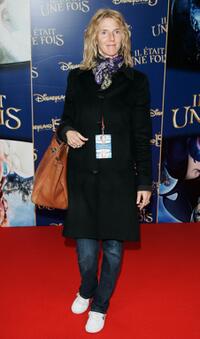 Sandrine Kiberlain at the premiere for "Enchanted."