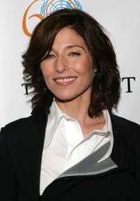 Catherine Keener at the Tribeca Film Festival premiere of "The Interpreter".