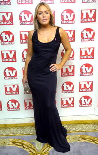 Patsy Kensit at the TV Quick & TV Choice Awards.