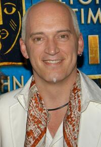Donnie Kehr at the after party for recording artist Toni Braxton's debut in the Broadway musical Aida.