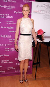 "Margot at the Wedding" star Nicole Kidman at the N.Y. premiere.
