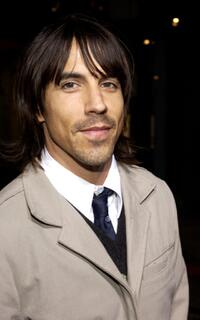 Anthony Kiedis at the premiere of "Kill Bill Volume 1."
