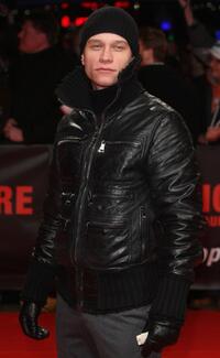 Vinzenz Kiefer at the European premiere of "Valkyrie."