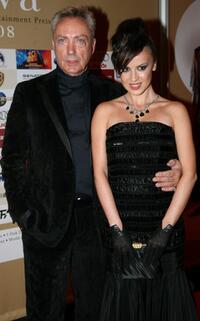 Udo Kier and Natalie Avelon at the Diva Awards.